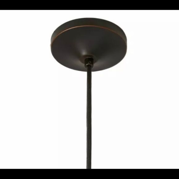 NEW Pottery Barn Paxton Hand Blown Glass Pendant, Short Shade (8" High) - Picture 3 of 4